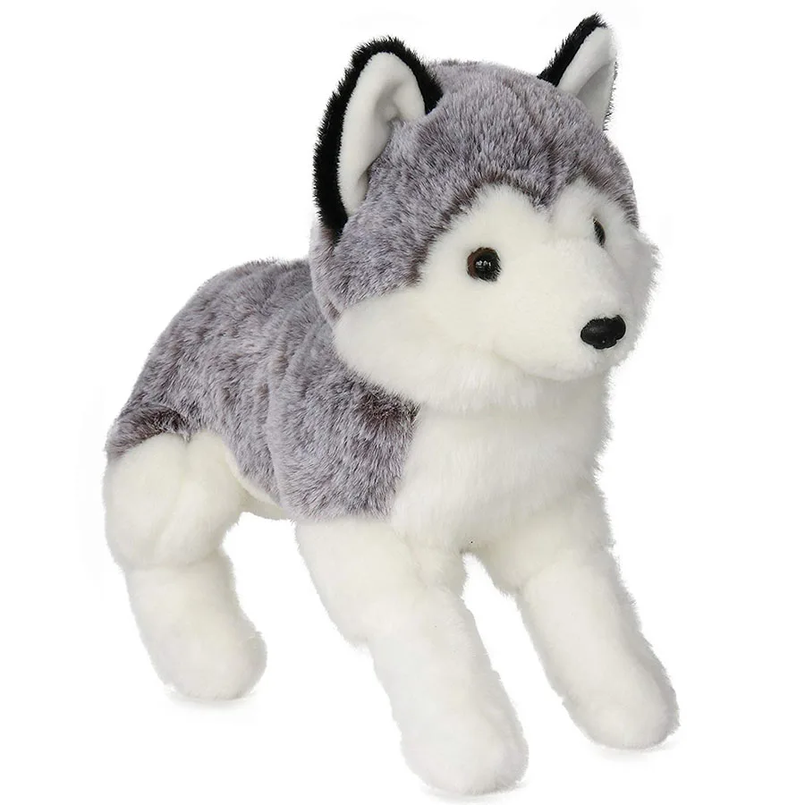 siberian husky stuffed animal