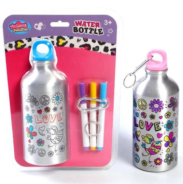  Coosilion Decorate Your Own Water Bottle Kits for