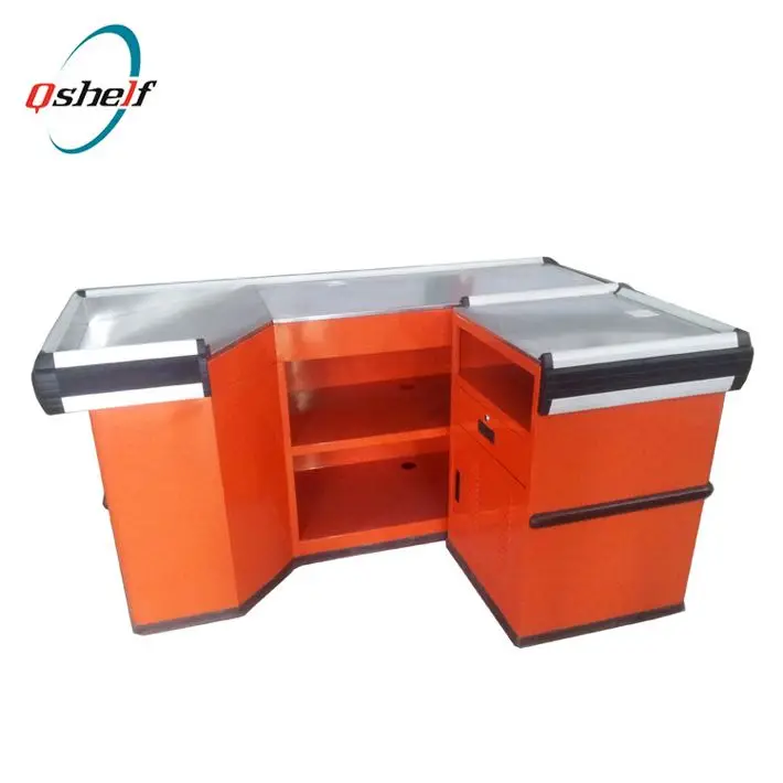 현대 소매 계산대 높이 소매 Buy Checkout Counters Used In Supermarket,Checkout Counter,Cashier Desk