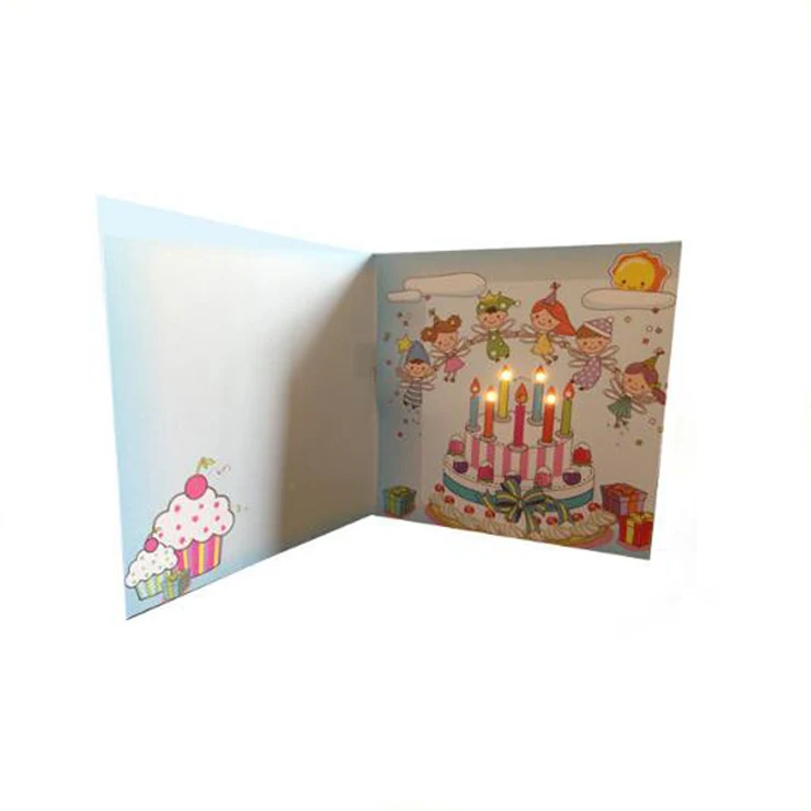 Electric Candles: Funny Birthday Paper Greeting Card
