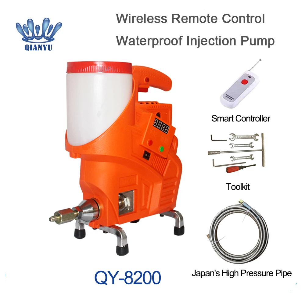 High Pressure Injection Grout Machine Waterproof Epoxy Resin Pump Two Component Polyurethane Foam Handpump