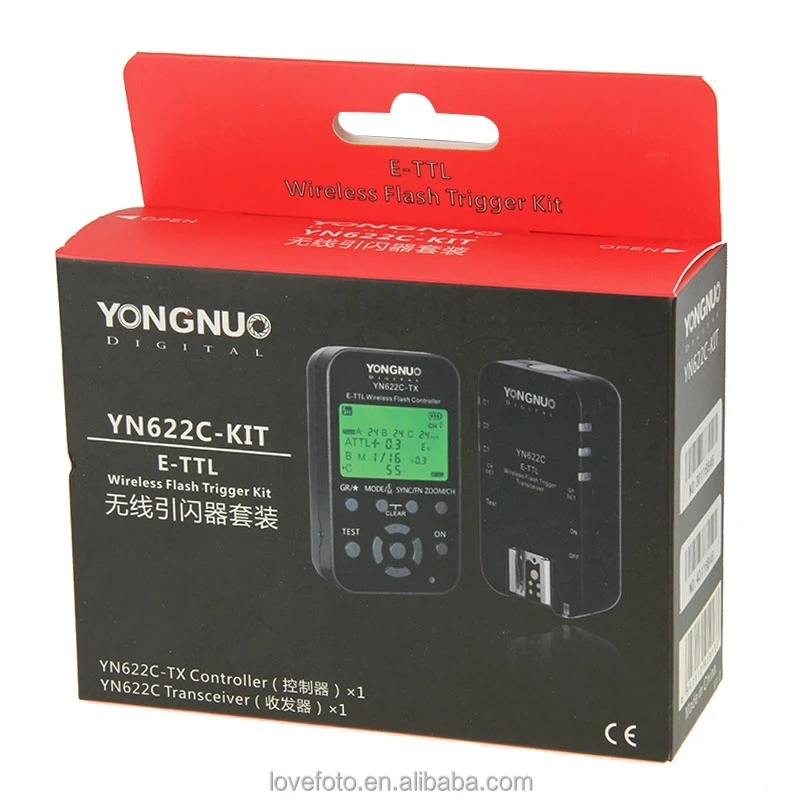 Yongnuo YN622C E-TTL Kits - Reliable Wireless Flash Triggers