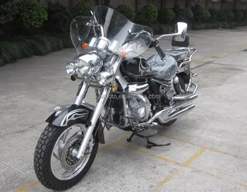 150cc storm chopper motorcycle with single or double muffler