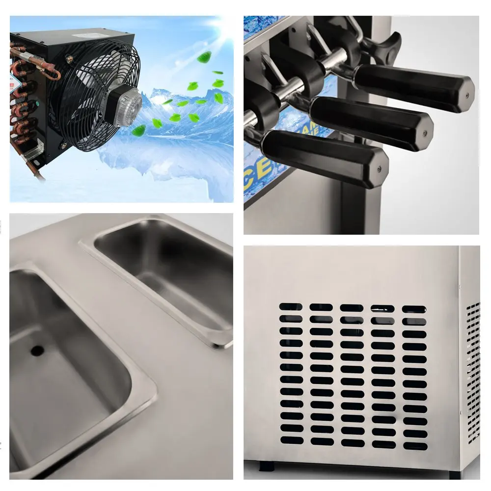 2018 Special Table Top Soft Ice Cream Machine Maker Parts
