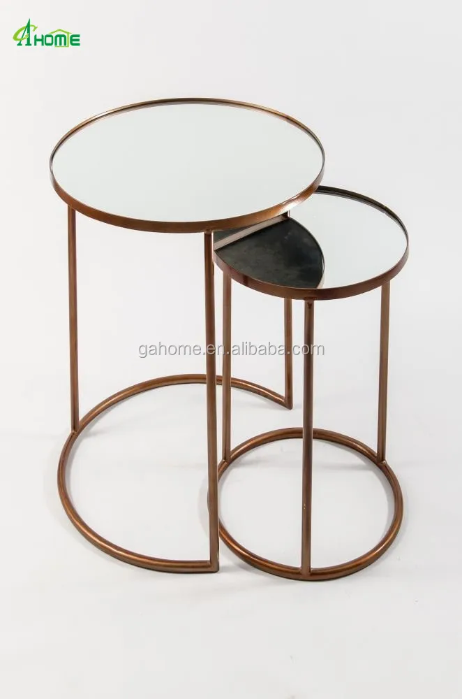 Half Circle Metal Base Mirror Top Coffee Side Table Buy Mirror Side Table Metal Base Mirror Top Coffee Side Table Metal Base Mirror Top Table Product On Alibaba Com