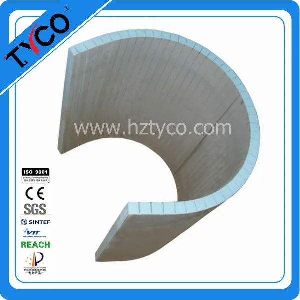 Prefabricated Curved XPS Tile Backer Board