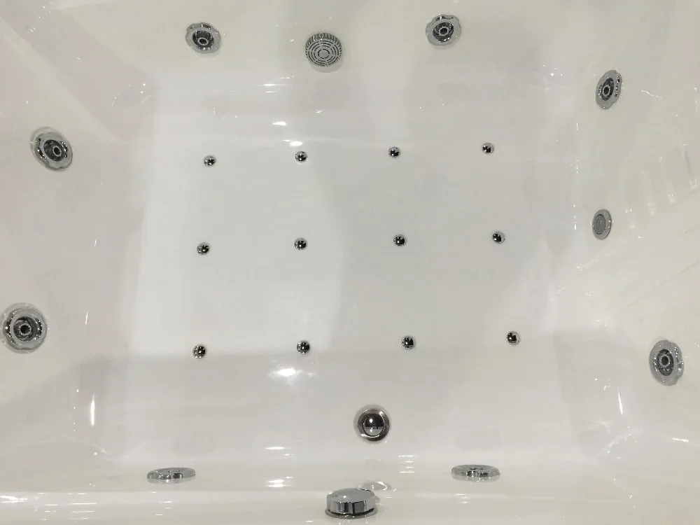 Big Size Portable 2 Person whirlpool Massage Bathtub 190x150