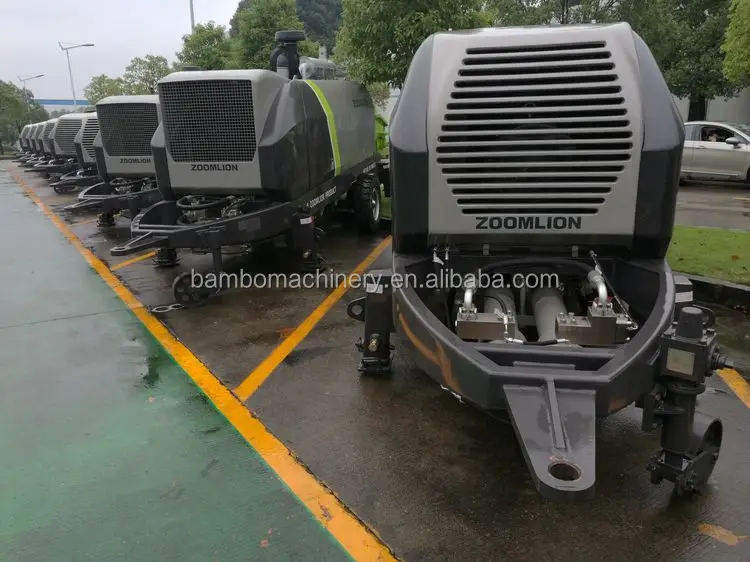 
Лучший сервис, использованный стационарный бетононасос Zoomlion 