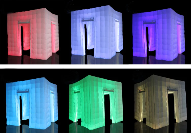 Led Inflatable Booth Hot Sale Factory Price Inflatable 360 Photo Booth With Led Lights for ...