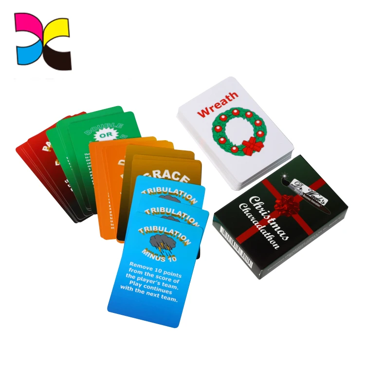 Пользовательская Передняя и задняя стороны забавная пользовательская Дата ночные игры карты печать