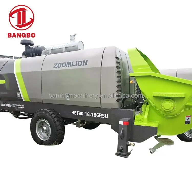 
Лучший сервис, использованный стационарный бетононасос Zoomlion 