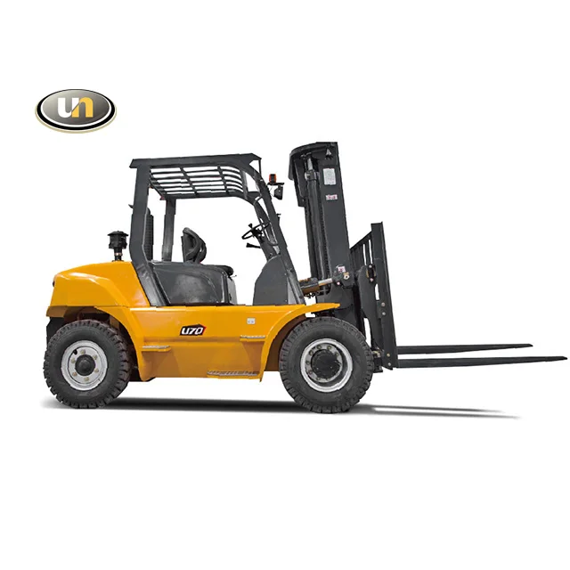 Big Load Capacity 7 Ton Heavy Duty Diesel Forklift Truck