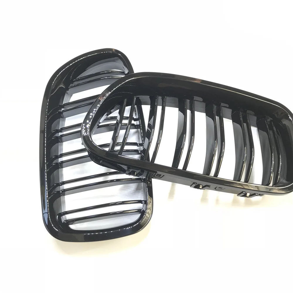 Передняя решетка радиатора BMW F10 5 Series 520i 523i 525i 530i 535i 2010 + глянцевая черная двойная решетка M5 стиль оптовая продажа