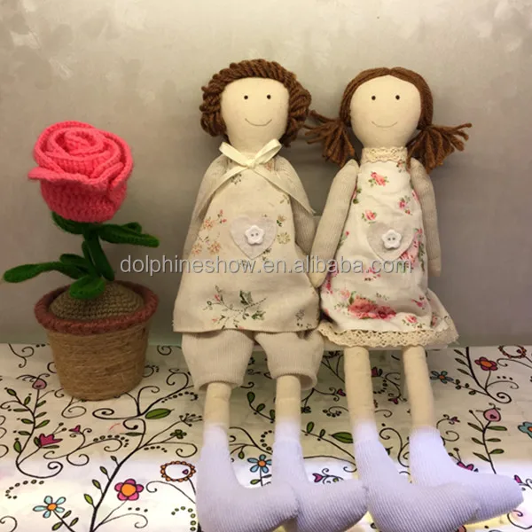 Красивая тряпичная Рождественская Кукла-эльф ручной работы Милая Красная мягкая игрушка на заказ плюшевая кукла