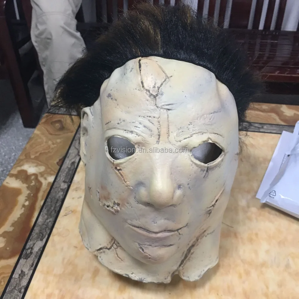 高品質ハロウィンホラーマスクラテックスマイケルマイヤーズマスクウィッグ付き Buy Latex Michael Myers Mask Horror Mask Latex Halloween Mask Product On Alibaba Com