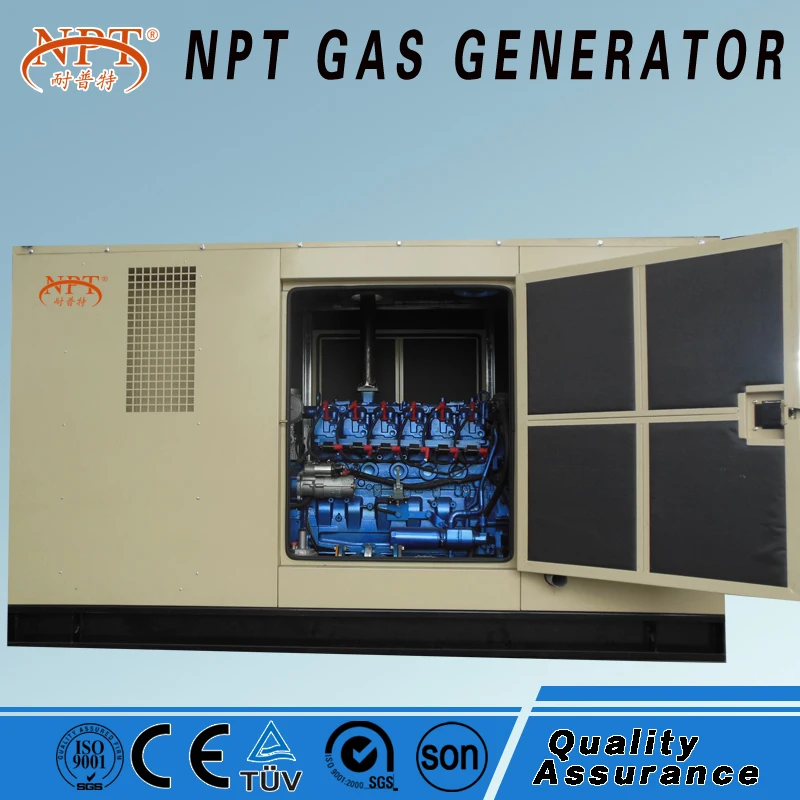CE Approved 50kw Generator Biogas Gas Genset Price
