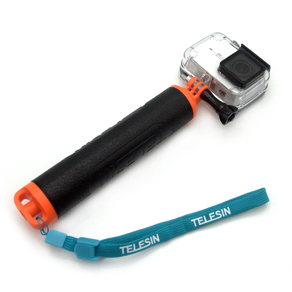 Palo Selfie Flottant Pour GoPro - Bouée Jaune Pour Caméras D'Action, Idéal Pour Sports Nautiques