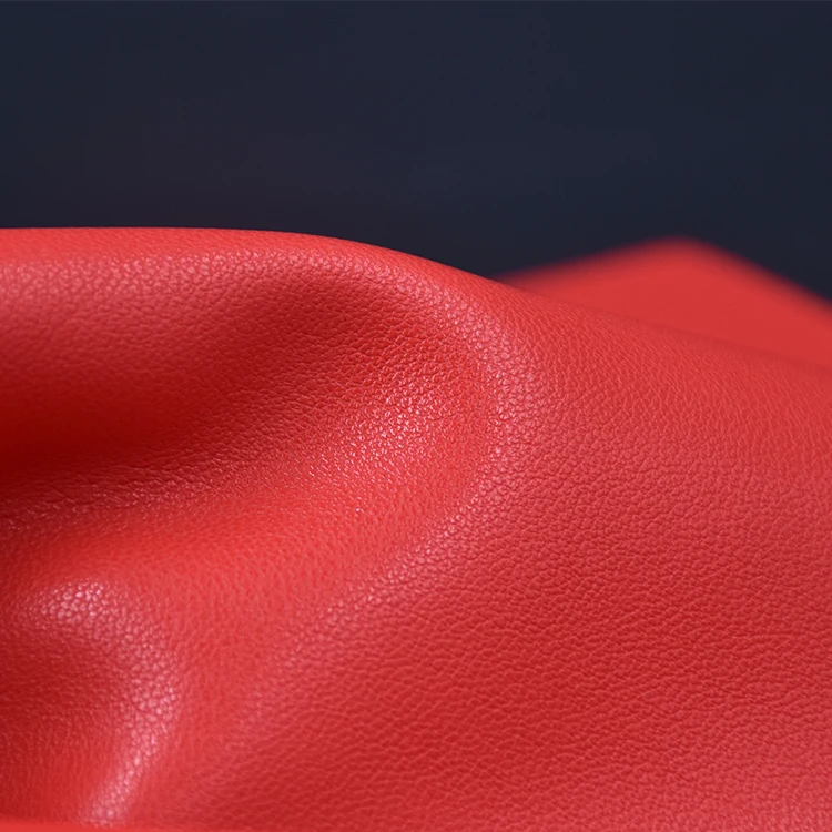 Productos de cuero sintético PU de microfibra suave ecológicos al