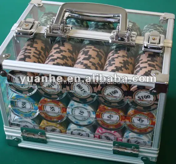 600 шт. акриловых покерных