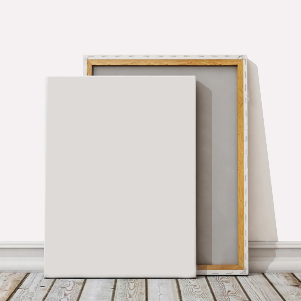 FEPITO 8 Pack Artist Blank Canvas Frame Stretcher Blank Pre