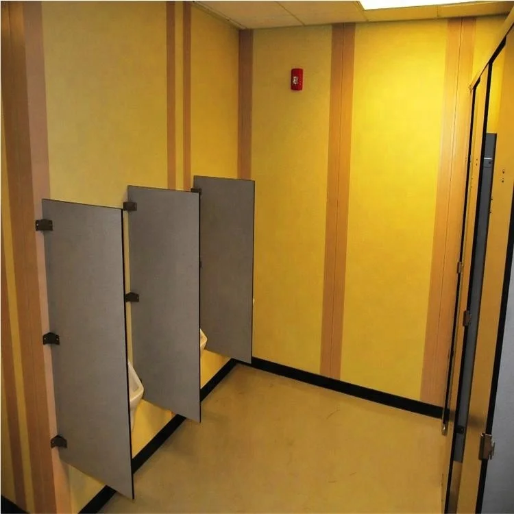 Brand New Brikley Modern Design Phenolic HPL 12mm Thick Eco-Friendly Compact Hotel Use Toilet Cubicle Partition Aluminium SS304