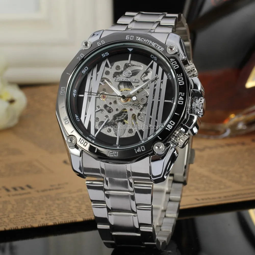 Luxury Men's Automatic Roman Numeral Watch