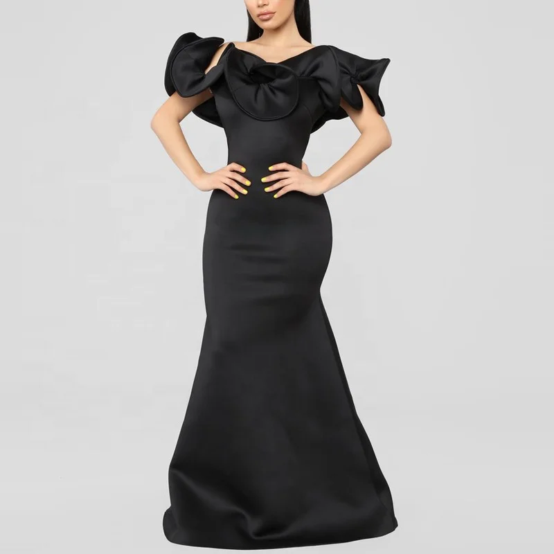 structured evening gowns