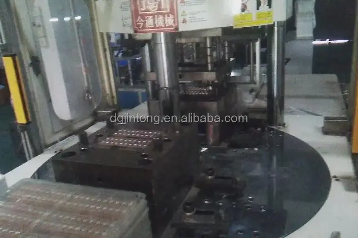 Rotary Table Vertical Plastic Injection Molding Machine 120T
