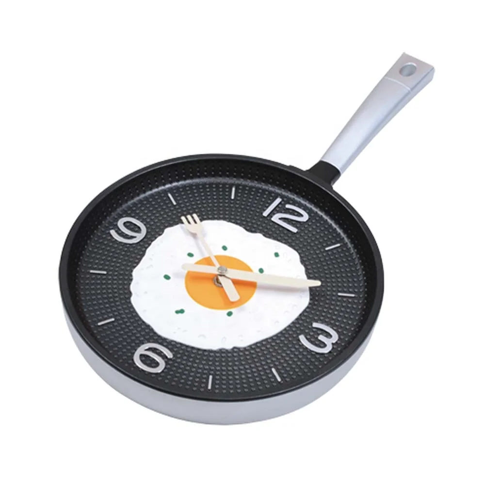 Super Hot Kitchen Decor Egg Fried Pan Kitchen Wall Clock Plastic Buy Super Hot Kitchen Decor Egg Fried Pan Kitchen Wall Clock Plastic