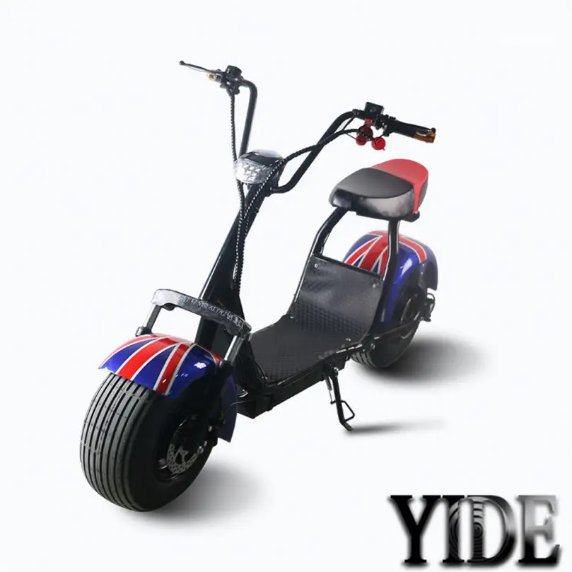 Woqu 250Cc Automatic Adult Electric Motorcycle 2 Wheel Citycoco Electric Scooter for Adults