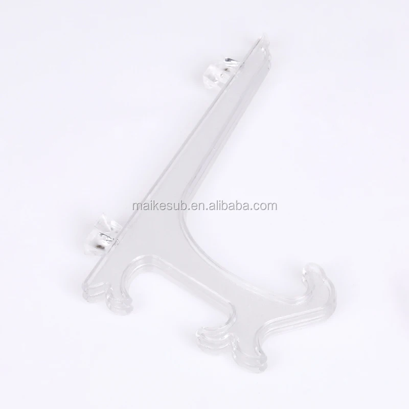 8plastic plate stand, clear acrylic plate