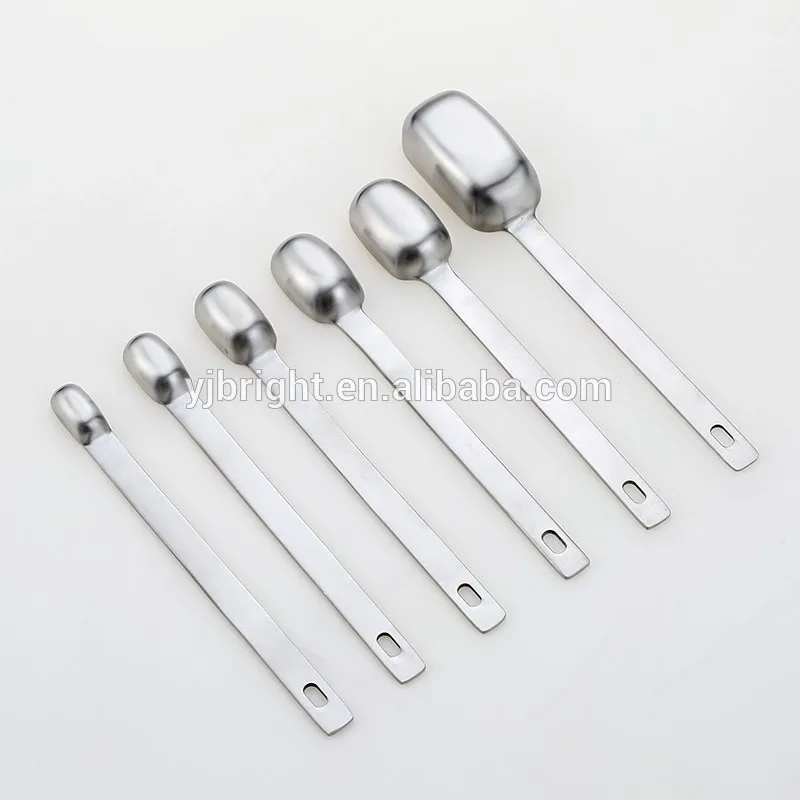 Penta Angel 6 Pcs Set Stainless Steel Measuring Spoon (Square spoon)