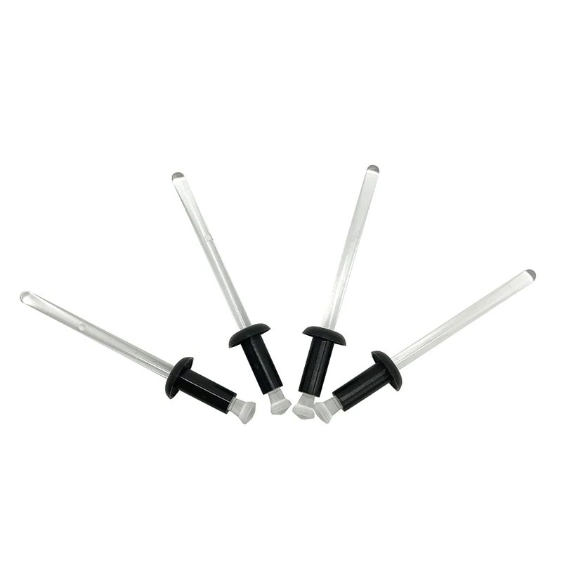 
 Китайский поставщик, автомобильные заклепки черного цвета, поп-заклепки, 4 мм, 4,8 мм, нейлоновые заклепки, пластиковые заклепки  