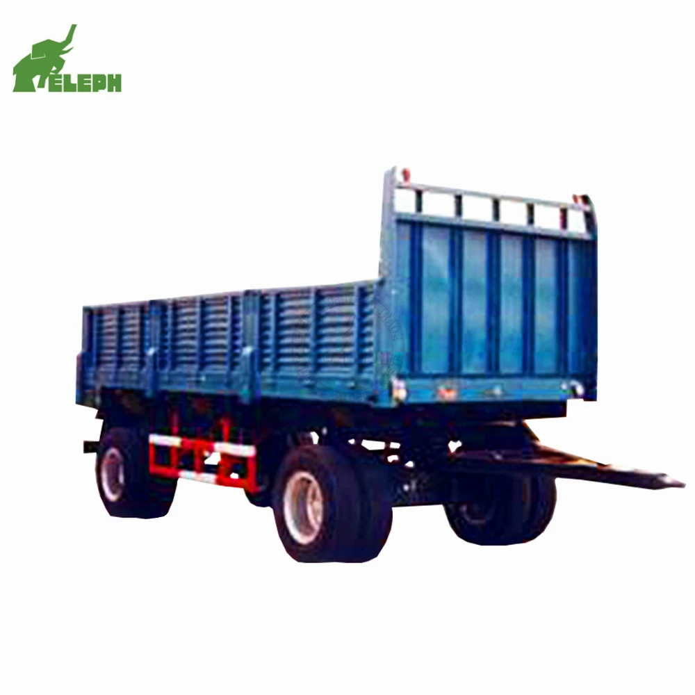 Drawbar Trailer Transport Widely Used Air Port Dolly 4 Wheel Trailer