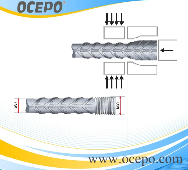 OCEPO GD150 Rebar Upsetting Machine Forging Upsetter