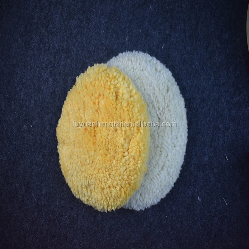 Натуральная Накладка для полировки шерсти для полировки мрамора и автомобиля