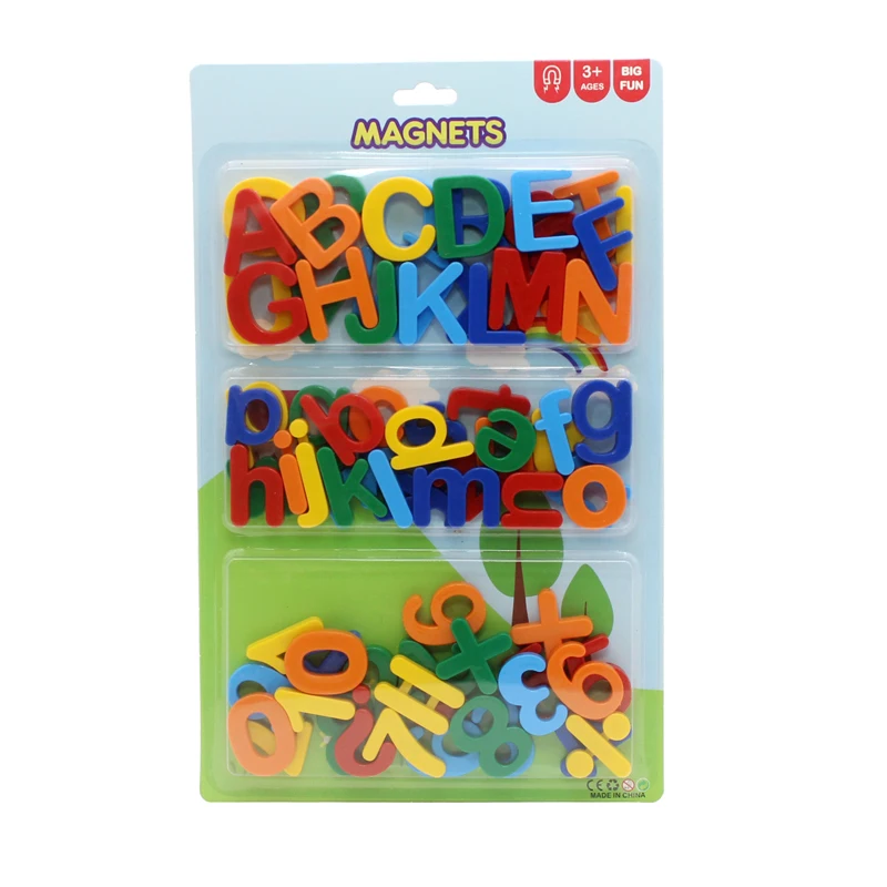 Magnetic Letters Numbers Alphabet Abc Colorful 123 Refrigerator Fridge ...