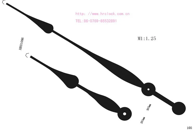 
Большие стрелки для стрелок, Длинные стрелки, высококачественные стрелки для стрелок 