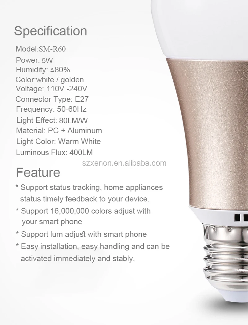 
Xenon electrical item list led coon hunting control by smartphone led smart light 