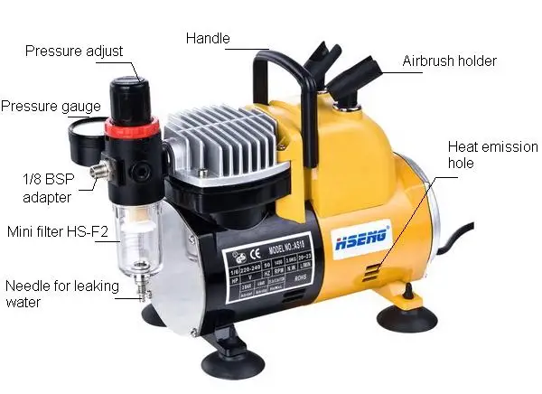 Silent oil free 40L 1500w cheap sale electric portable price compressor air compressor air-compressors machines