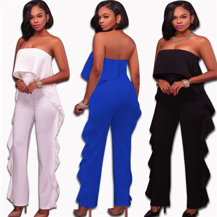 ladies evening jumpsuit