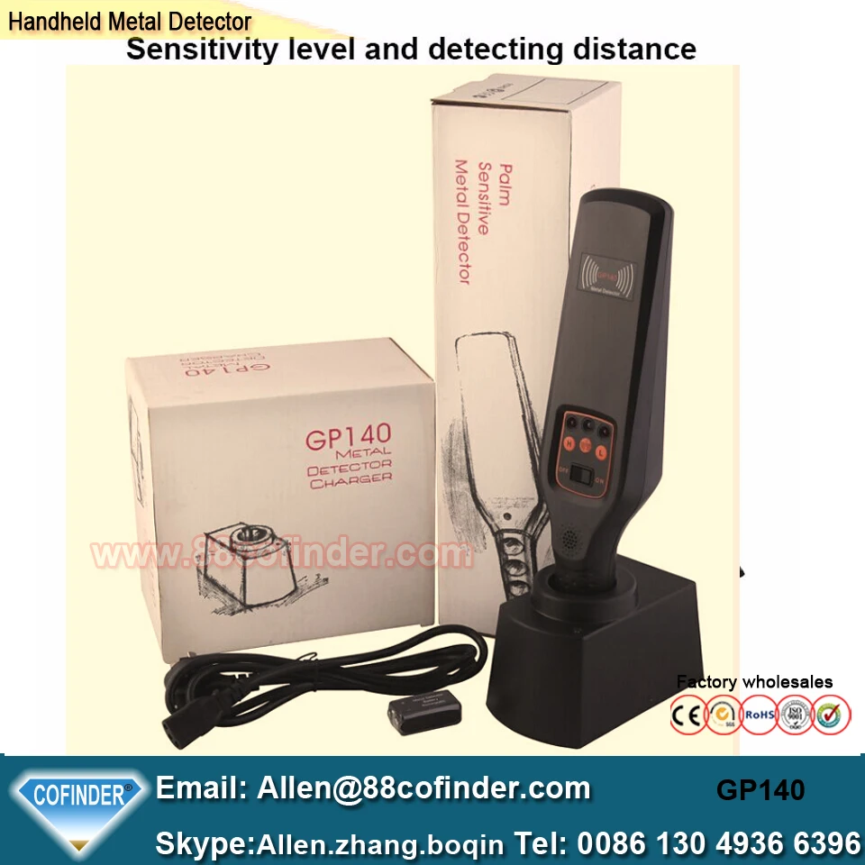 Pinpiont Gp140 Handheld Metaldetector Hand Held Metal Detector Customs