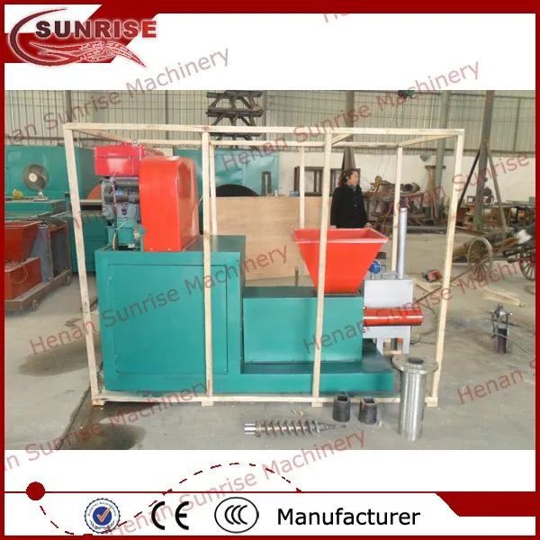 Машина для обработки древесных гранул и опилок с дизельным двигателем