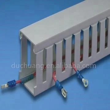 40x60 Slotted Type Cable Trunking - A Plus Plastic & Electric