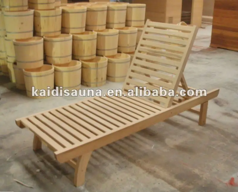 folding sauna bench