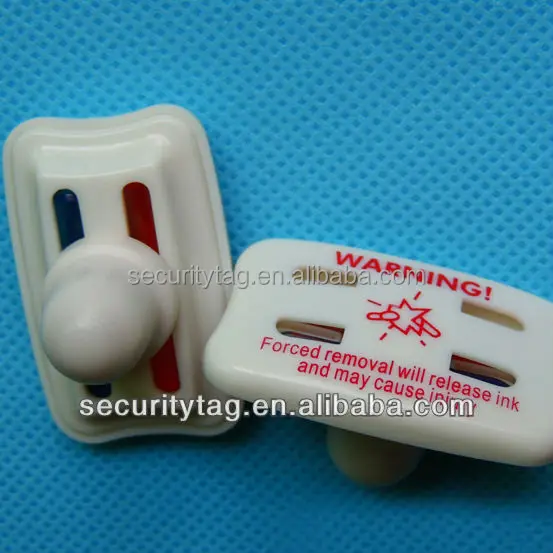 Горячая Распродажа, магнитная, деактивация, тревожная, для одежды, обуви, защитная чернильная бирка с булавкой