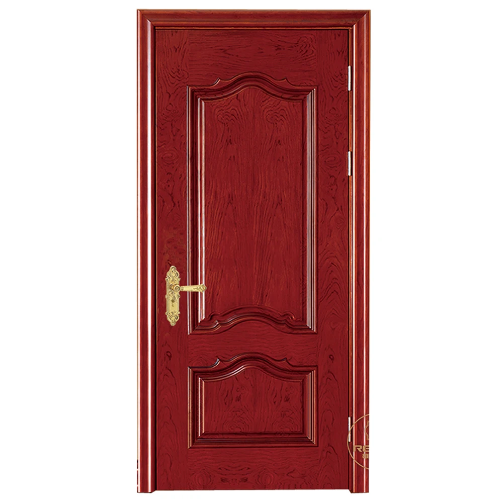 Latest Design Wooden Doors Finished Teak Wooden Main Door Fancy Wood Door