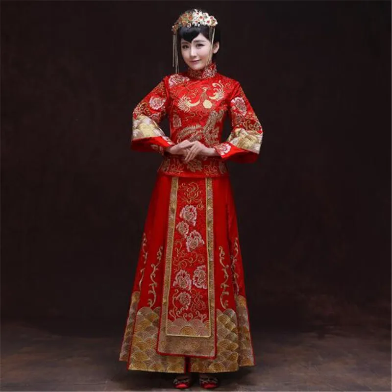 Qing Dynasty Chinese Wedding Dress