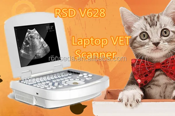 Hospital Medical Devices Multi Parameters Veterinary Ultrasound Scanner