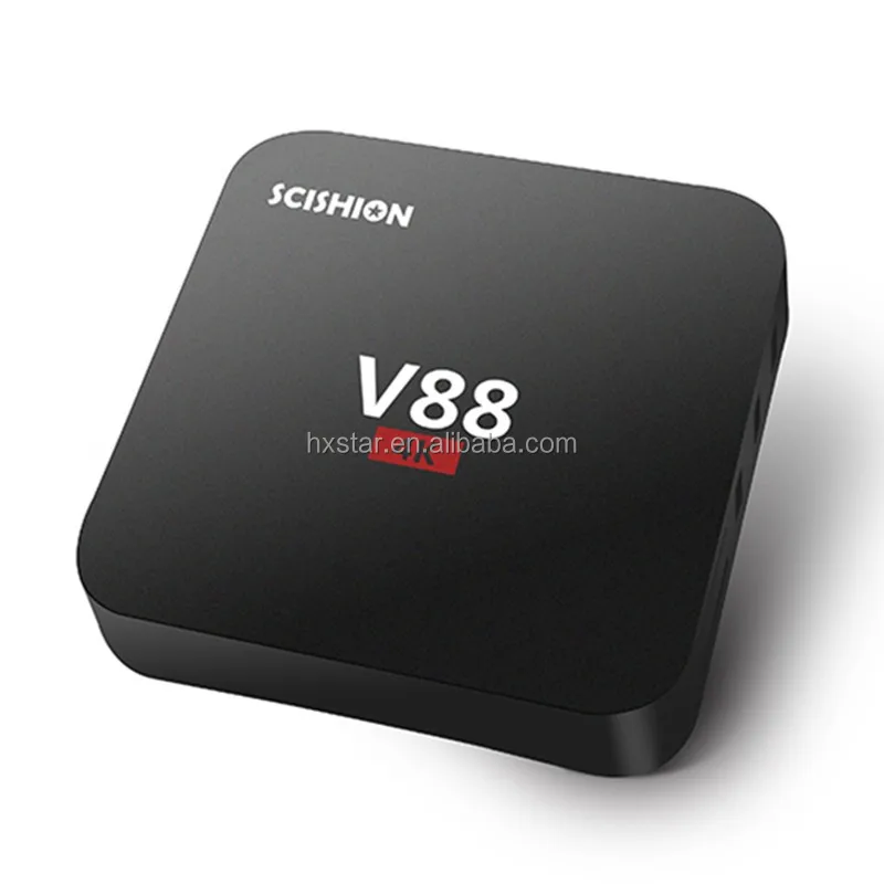 Cheap SCISHION V88 4K Android 7.1 Smart TV BOX RK3229 Quad Core 8GB HD 1080P WIFI